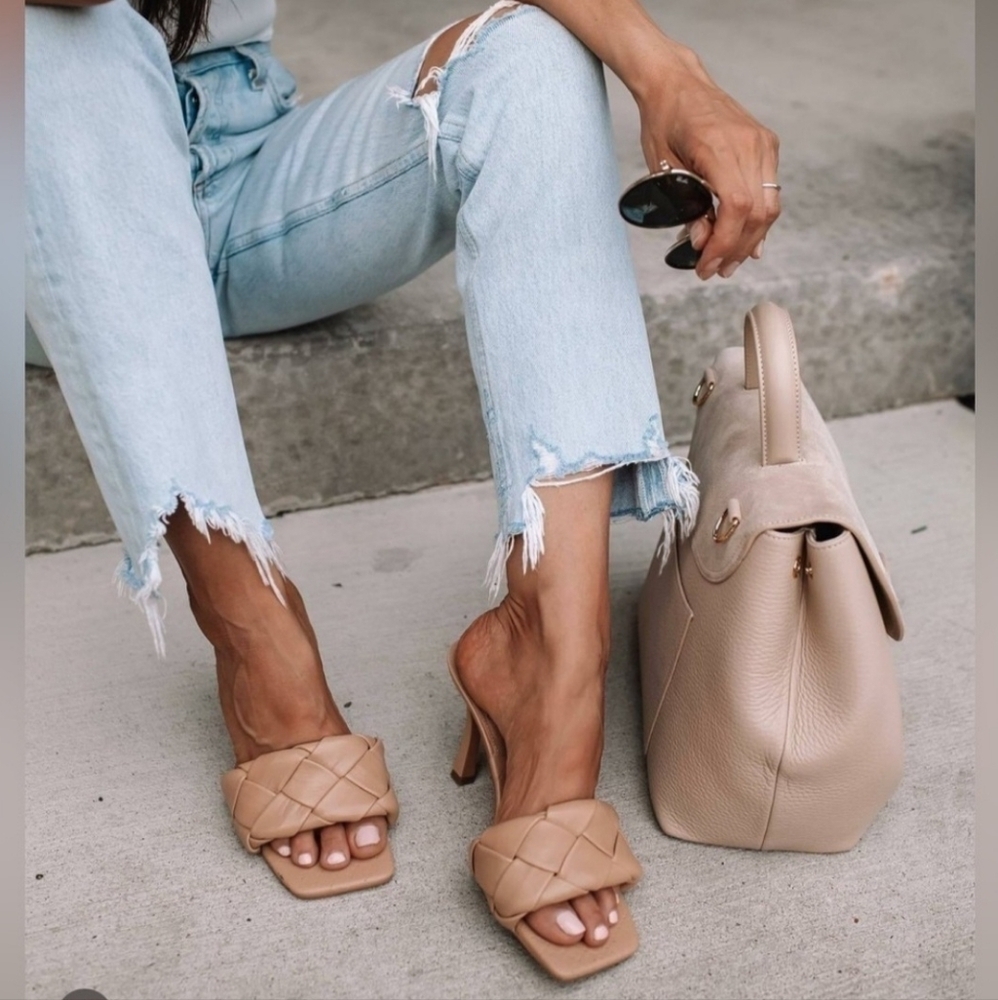 Vince Camuto Brelanie Woven-Strap Mule